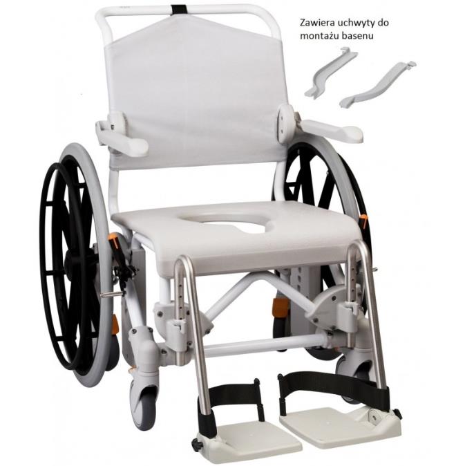 Wózki prysznicowo - sanitarne w pozycji siedzącej Etac AB Swift Mobile