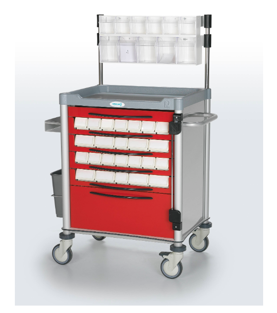 Wózki reanimacyjne i anestezjologiczne NITROCARE NTHM 115