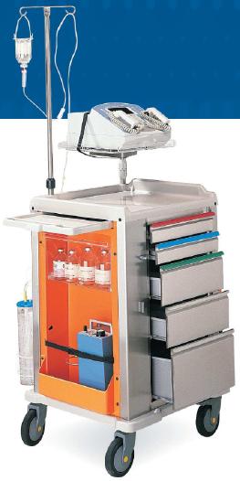 Wózki reanimacyjne i anestezjologiczne FRANCEHOSPITAL PCL