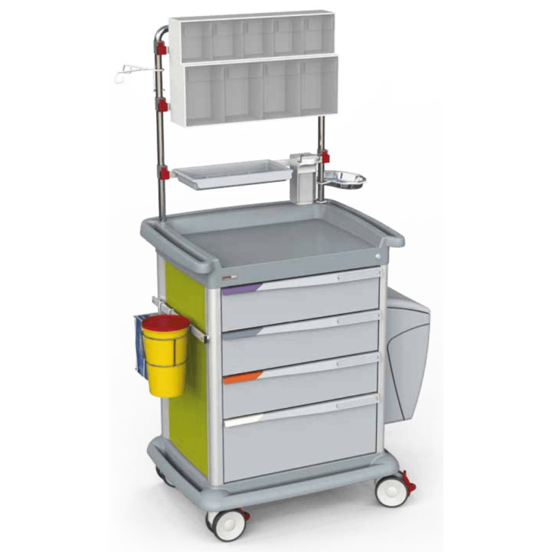 Wózki reanimacyjne i anestezjologiczne FRANCEHOSPITAL PRECISO N°9