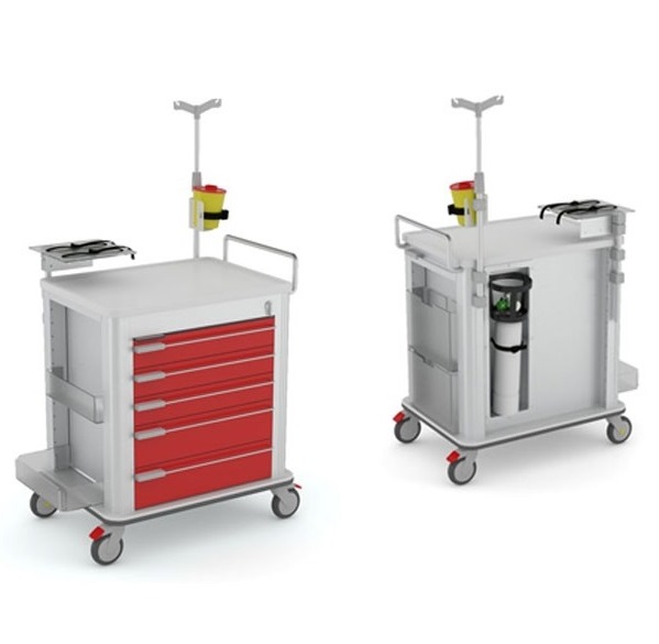 Wózki reanimacyjne i anestezjologiczne Wegg Prolite Emergency