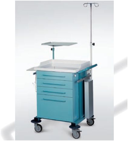 Wózki reanimacyjne i anestezjologiczne TRIBO WK 61