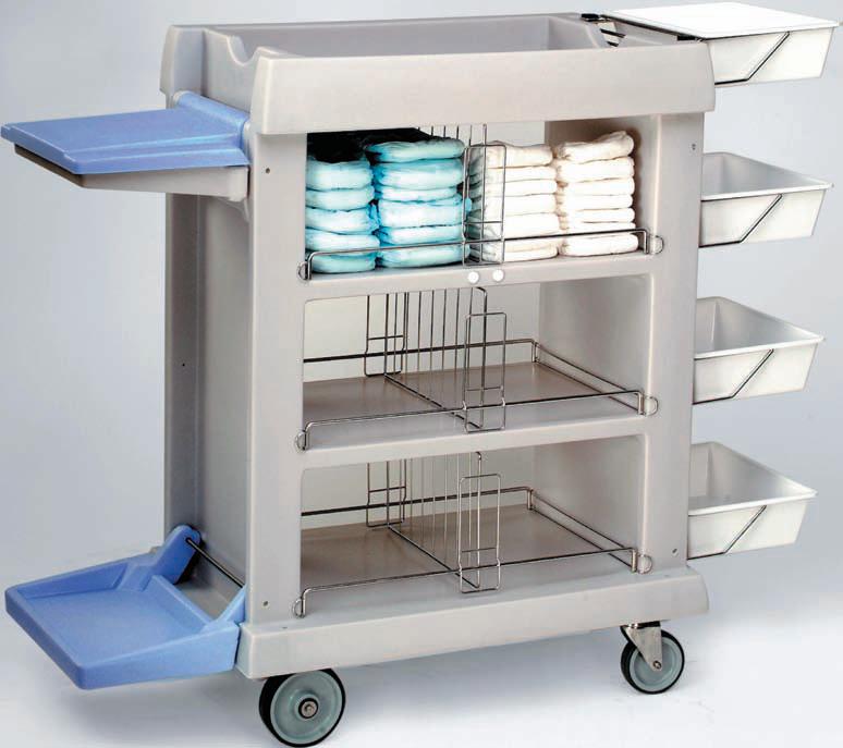 Wózki-szafki do bielizny czystej Villard 405.74