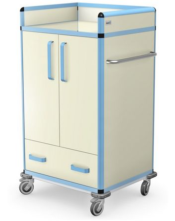 Wózki-szafki do bielizny czystej TECH-MED Sp. z o.o. WMW-1210