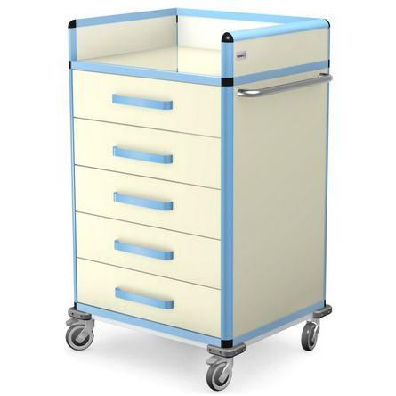 Wózki-szafki do bielizny czystej TECH-MED Sp. z o.o. WMW-1450