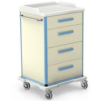 Wózki-szafki do bielizny czystej TECH-MED Sp. z o.o. WMW-1450/ABS