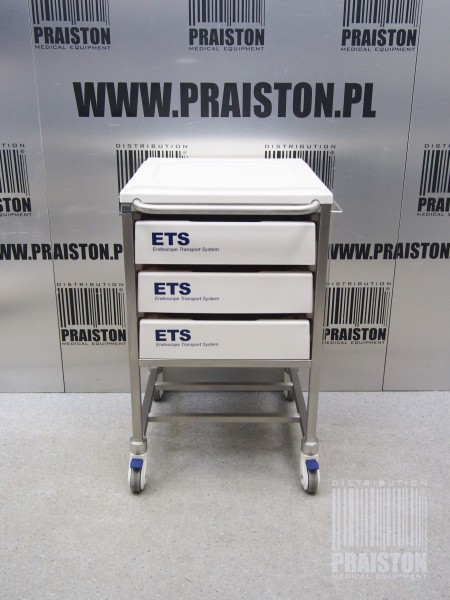 Wózki transportowe do endoskopów używane B/D Olympus ETS - Praiston rekondycjonowany