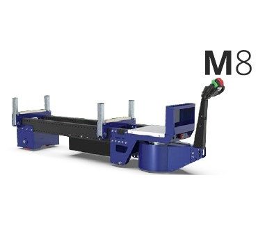 Wózki transportowe z napędem elektrycznym Zallys M8