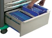 Wózki zabiegowe, organizacyjne i dokumentacyjne - akcesoria Villard ADAPTIS 1102.18 organizacyjne