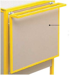 Wózki zabiegowe, organizacyjne i dokumentacyjne - akcesoria Villard ADAPTIS 398.32 organizacyjne