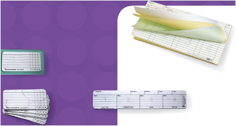 Wózki zabiegowe, organizacyjne i dokumentacyjne - akcesoria FRANCEHOSPITAL PDETI