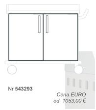 Wózki zabiegowe, organizacyjne i dokumentacyjne (szafki) Blanco 543293 Blanco