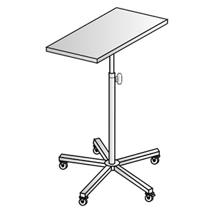 Wózki zabiegowe, organizacyjne i dokumentacyjne (szafki) KLAROMED KL208 143