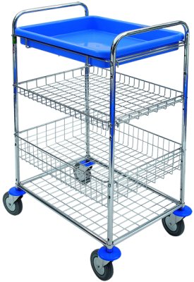 Wózki zabiegowe, organizacyjne i dokumentacyjne (szafki) Klaro MAN NEMO 160