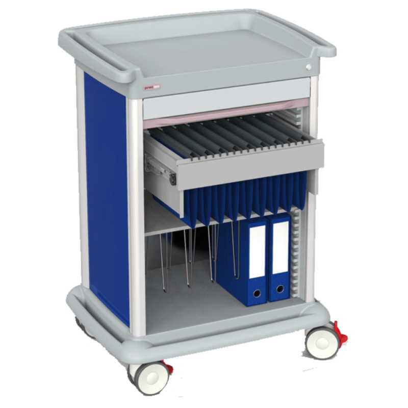 Wózki zabiegowe, organizacyjne i dokumentacyjne (szafki) FRANCEHOSPITAL PRECISO N°9X