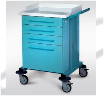 Wózki zabiegowe, organizacyjne i dokumentacyjne (szafki) TRIBO WK 60