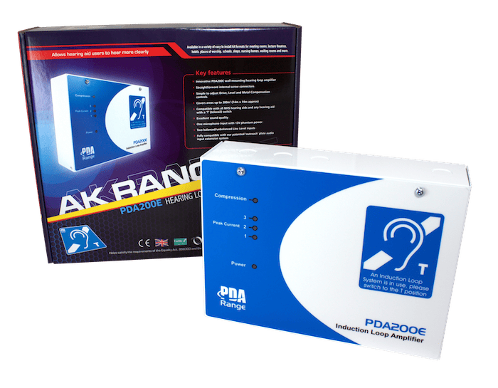 Wzmacniacze pętli indukcyjnej C-⁠TEC AK/PDA200E