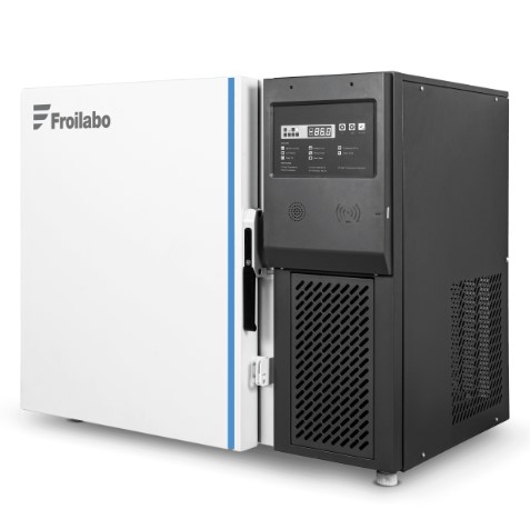 Zamrażarki niskotemperaturowe do -90 C (pionowe, skrzyniowe) Froilabo Niskotemperaturowa zamrażarka podblatowa Bio Memory -86°C