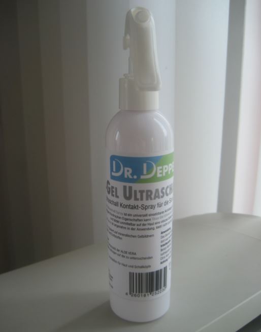 Żele do ultrasonografów USG Laboratorium Dr. Deppe THIXO gel spray