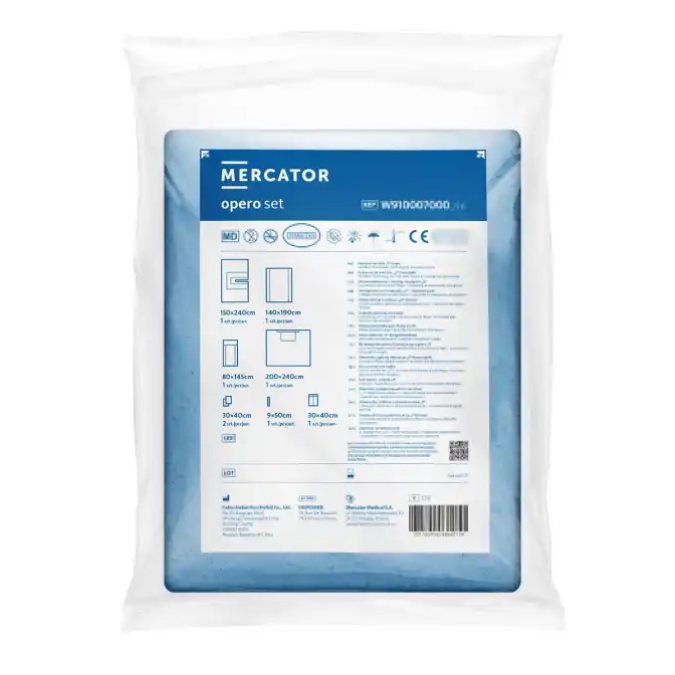 Zestawy do chirurgii ogólnej – obłożenia pola operacyjnego Mercator Medical OPERO SET uniwersalny