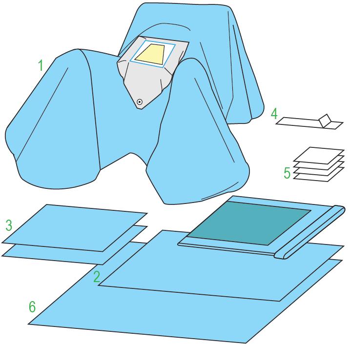 Zestawy do ginekologii – obłożenia pola operacyjnego JKT/MOLNLYCKE Zestaw do cięcia cesarskiego VI 380311-01