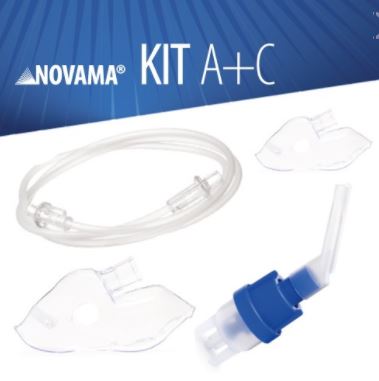 Zestawy do inhalatorów (nebulizatorów) NOVAMA KIT A+C