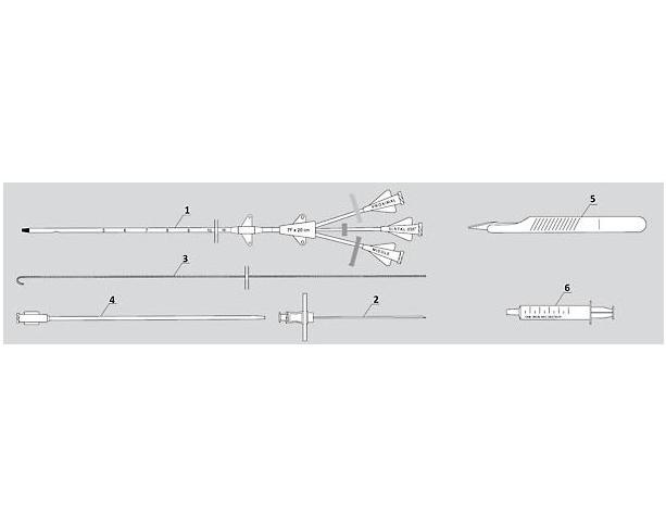 Zestawy do kaniulacji żył centralnych metodą Seldingera Balton ZKDNT5.5F15H