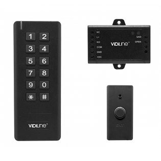 Zestawy do kontroli dostępu pomieszczeń VidiLine VIDI-AC-3B-KIT
