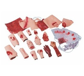 Zestawy do pozoracji ran Nasco Trauma Moulage Kit