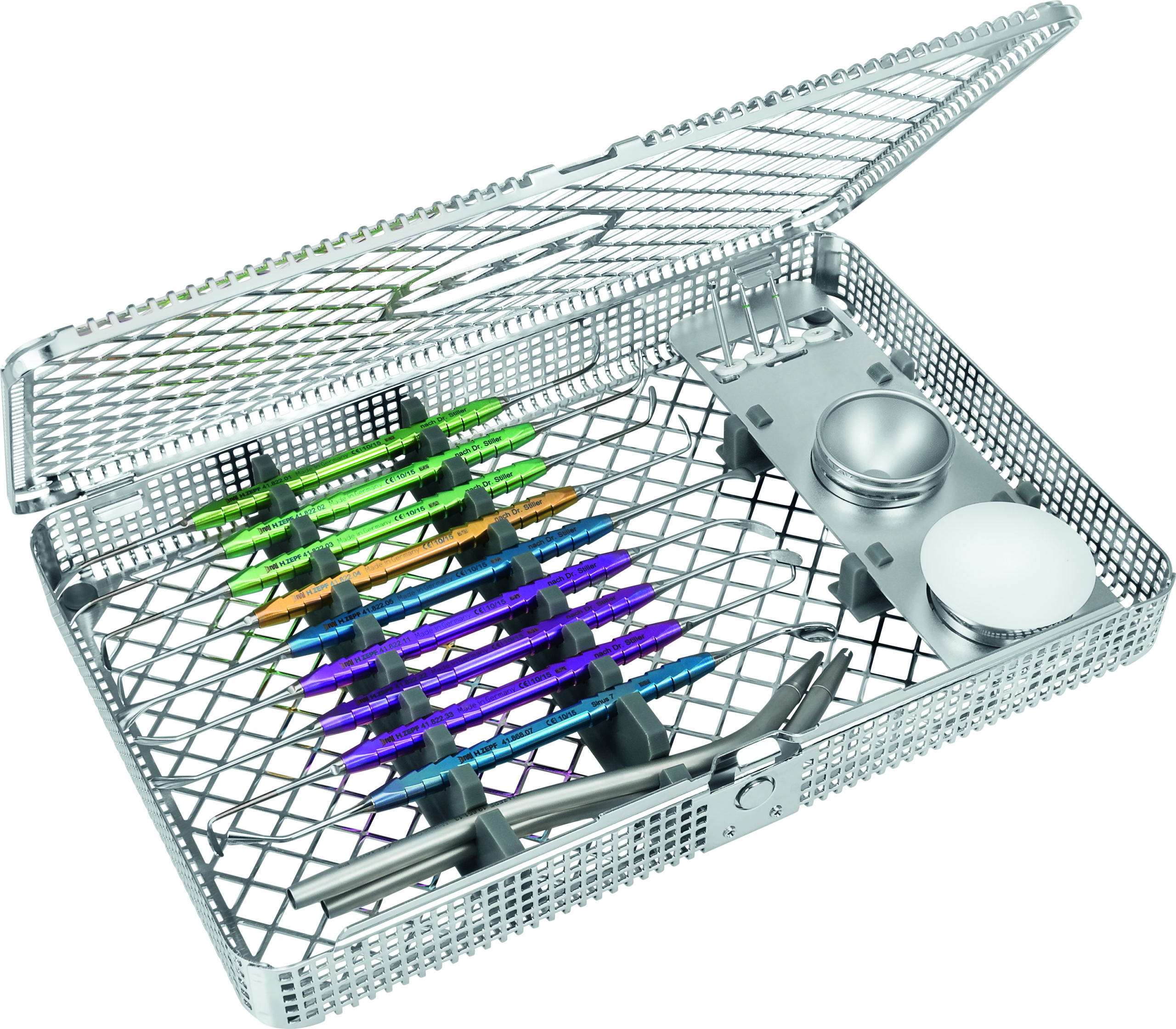 Zestawy narzędzi stomatologicznych Helmut Zepf Sinus Lift dr Stiller’a