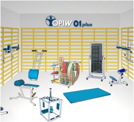 Zestawy sprzętu rehabilitacyjnego OPIW OPIW-01 STANDARD