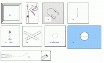 Zestawy zabiegowe sprzętów jednorazowych M.E.D. Intravitreal Injection Standard Pack MED-104520