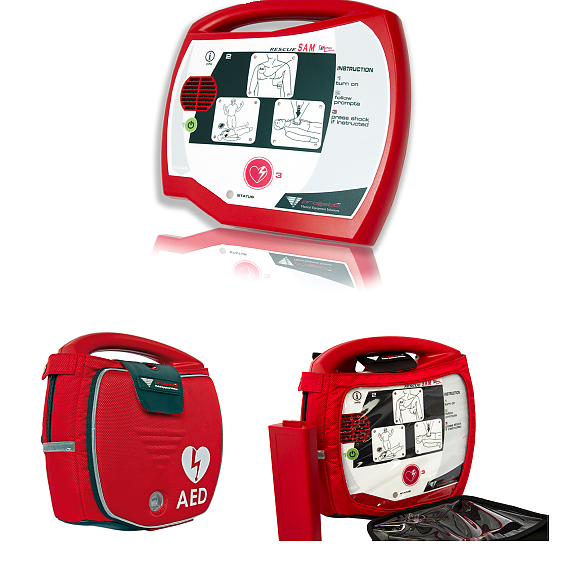 Progetti Medical RESCUE SAM Defibrylatory AED 