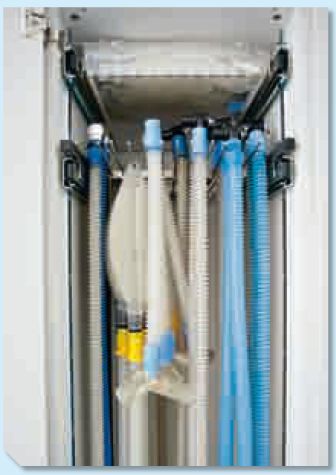 Akcesoria do szaf medycznych Zarges 46 131 Uchwyt węża