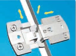 Akcesoria do szaf medycznych Zarges Zawiasy