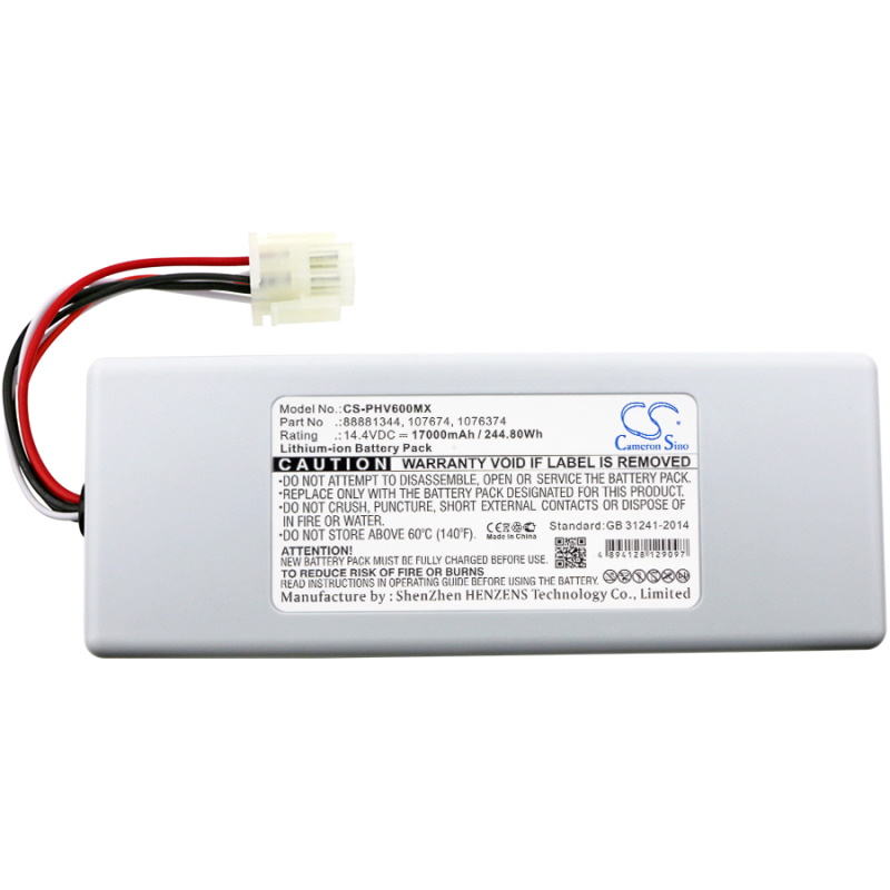 Akumulatory i zasilacze do respiratorów Cameron Sino Do Philips Respirateur V60