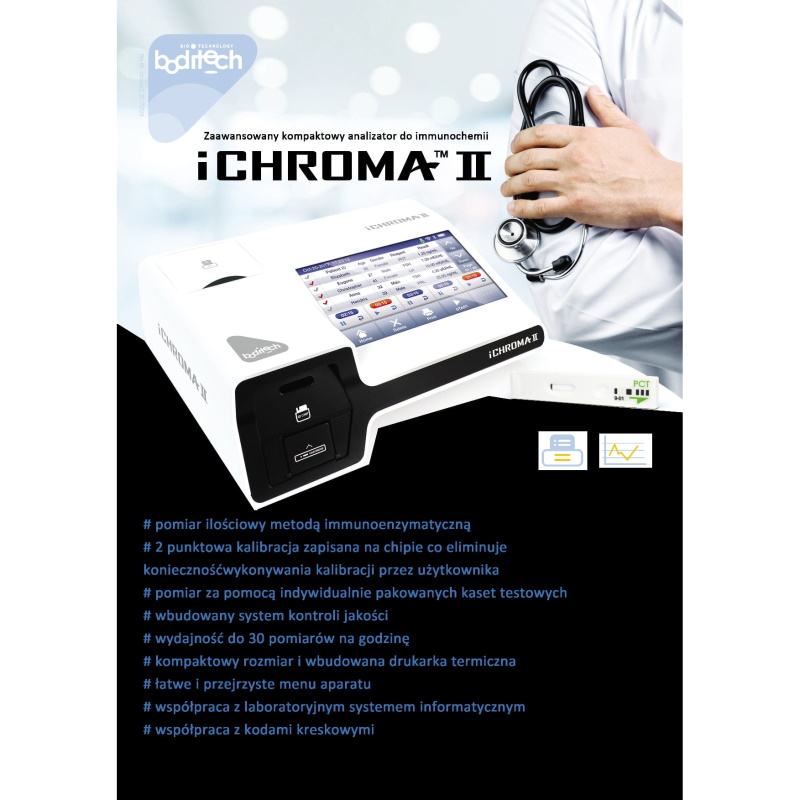 Analizatory biochemiczne Boditech iChROMA II