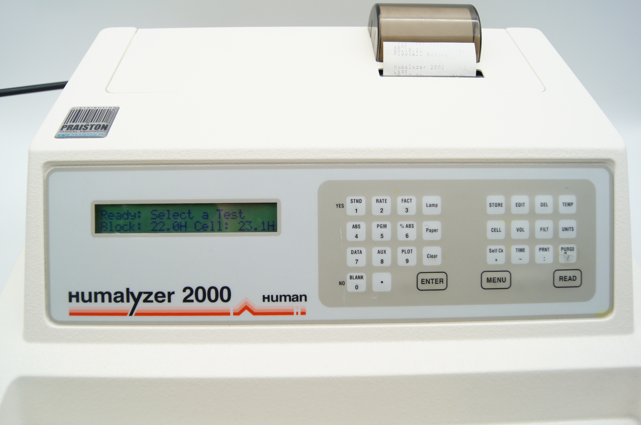 Analizatory biochemiczne używane B/D Human Humalyzer 2000 - Praiston rekondycjonowane