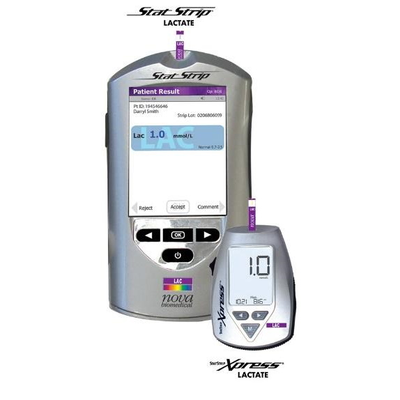 Analizatory diabetologiczne (glukozy i mleczanów) Nova Biomedical StatStrip Lactate