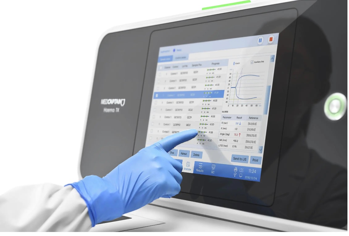 Analizatory do koagulologii Medcaptain Haema TX