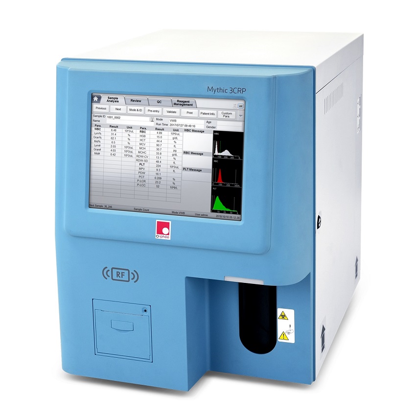 Analizatory hematologiczne CORMAY MYTHIC 3CRP
