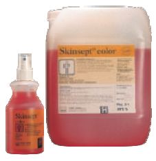 Antyseptyki do rąk i skóry Ecolab Skinsept color  Pojemność: 5 L.