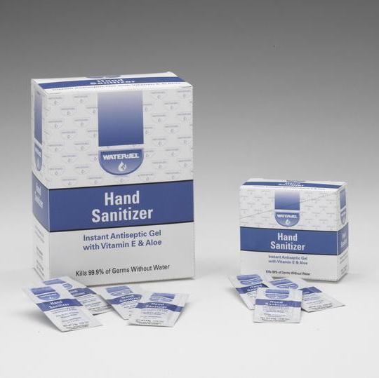 Antyseptyki do rąk i skóry Water Jel Hand Sanitazer - saszetki po 25 sztuk