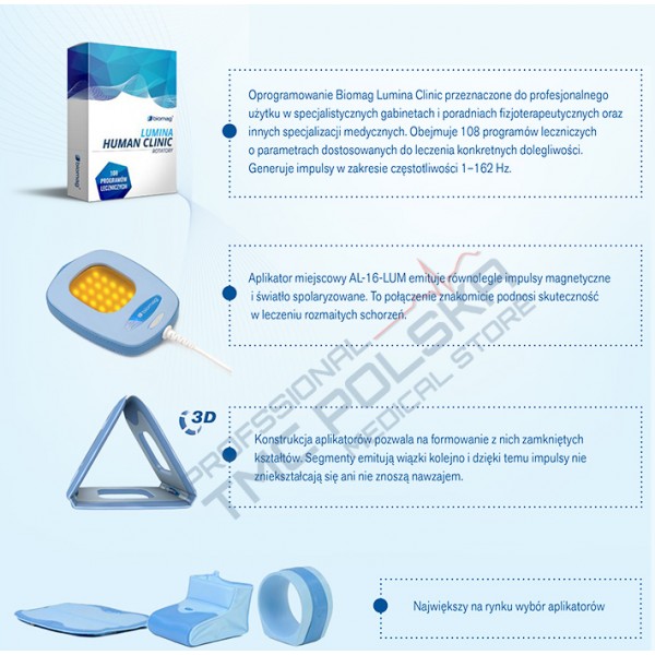 Aparaty do magnetoterapii Biomag LUMINA CLINIC