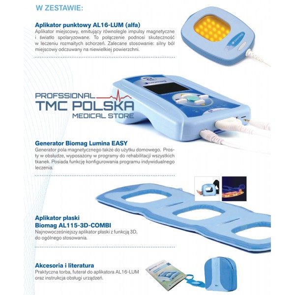 Aparaty do magnetoterapii Biomag LUMINA EASY