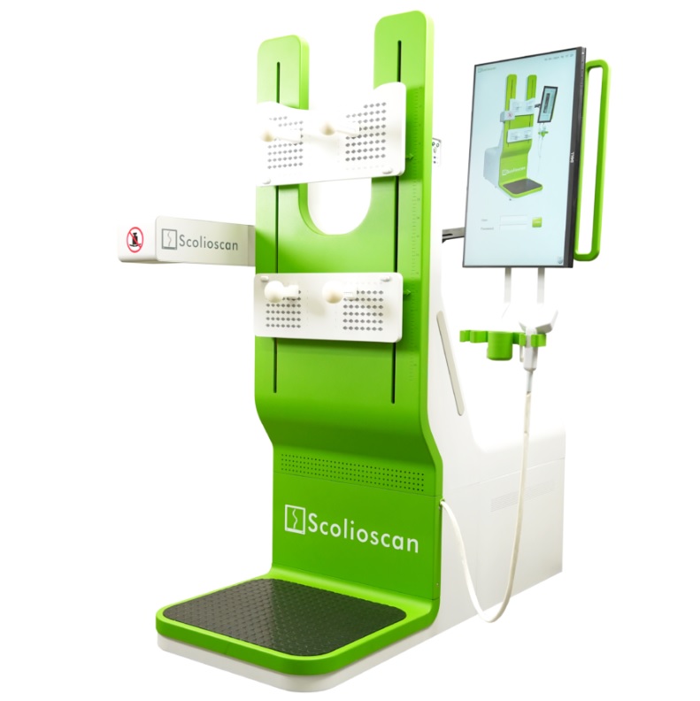 Aparaty do nieinwazyjnego badania krzywizn kręgosłupa Koordynacja Scolioscan