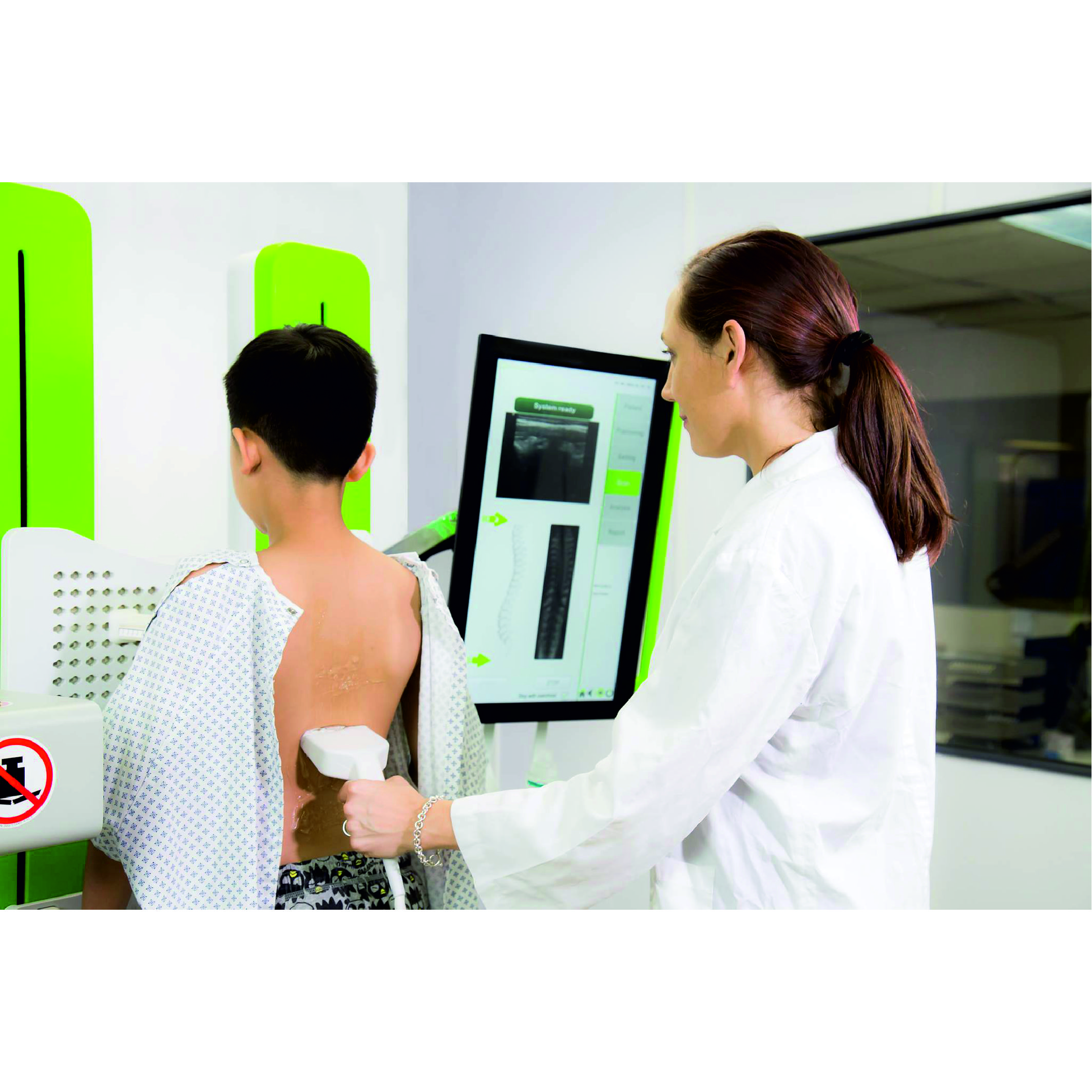 Aparaty do nieinwazyjnego badania krzywizn kręgosłupa Koordynacja Scolioscan