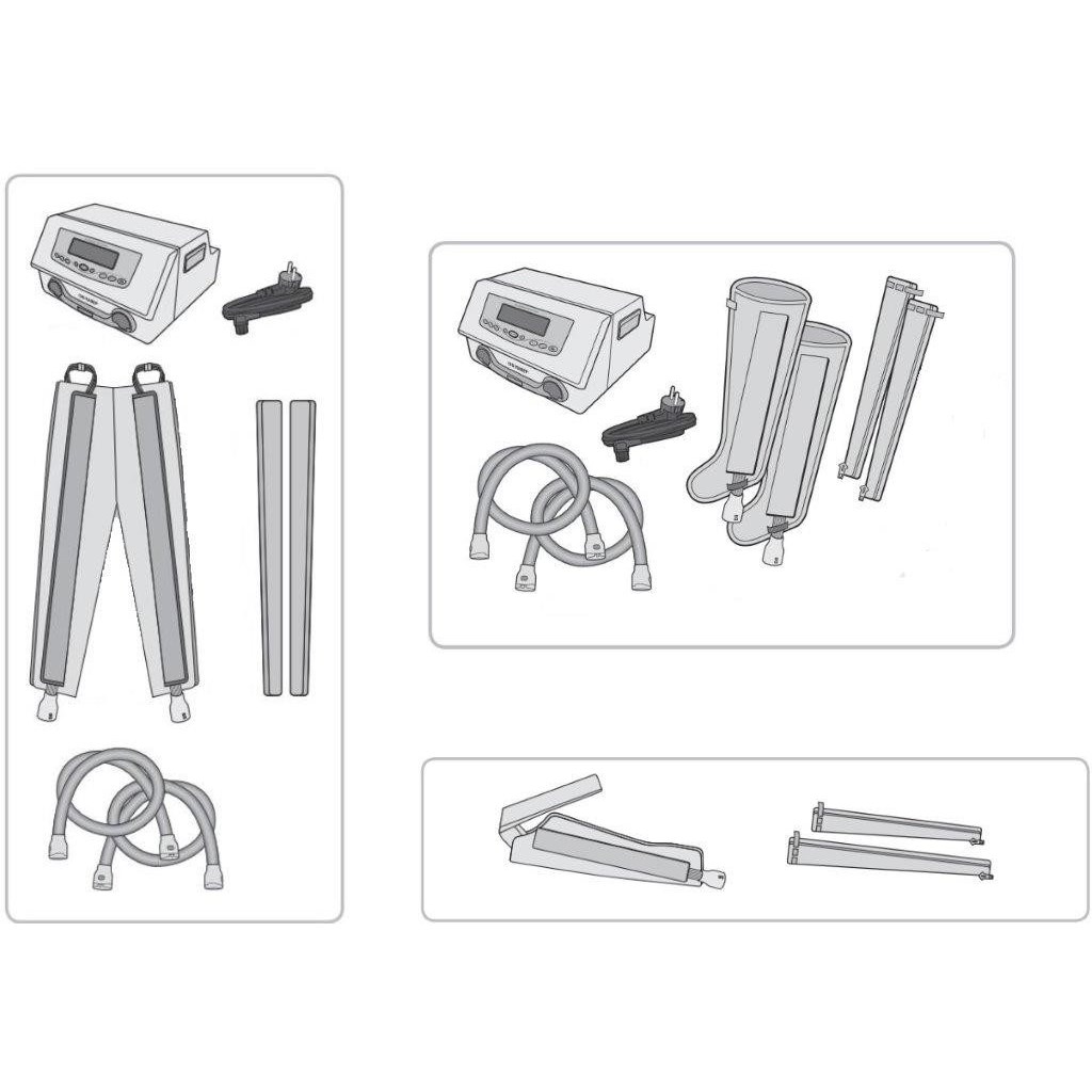 Aparaty do presoterapii - masażu uciskowego Daesung Maref DL1200H