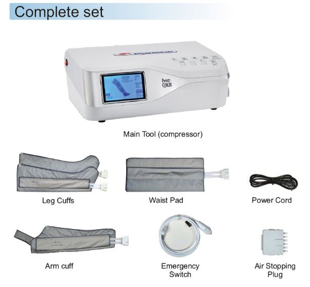Aparaty do presoterapii - masażu uciskowego Wonjin Power Q8120