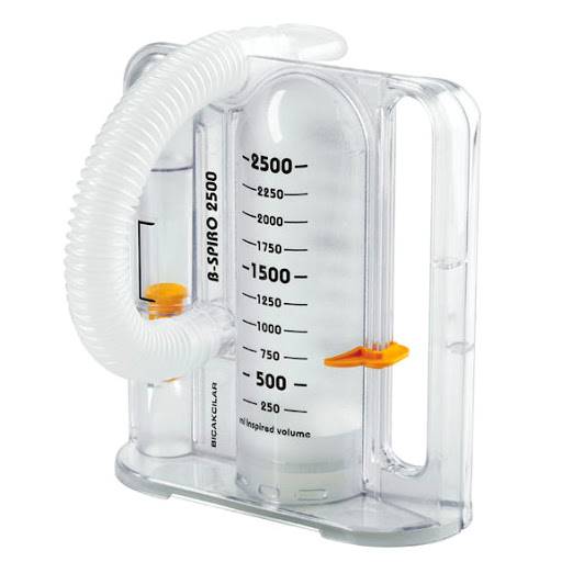 Aparaty do treningu oddychania - trenażery mięśni oddechowych Bicakcilar B-Spiro 2500